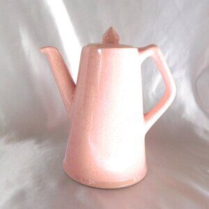 Unmarked Baby Pink Speckled Coffee Pot 25335